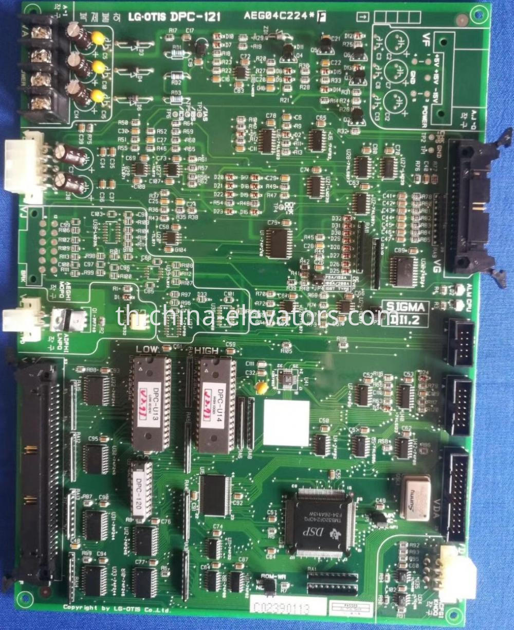 LG Sigma Elevator PCB DPC-121 / AEG04C224*F